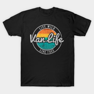 Van Life Retro Vintage T-Shirt